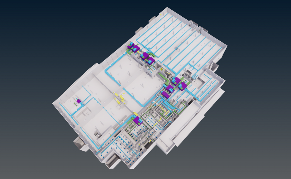 Digital twin model in Akila