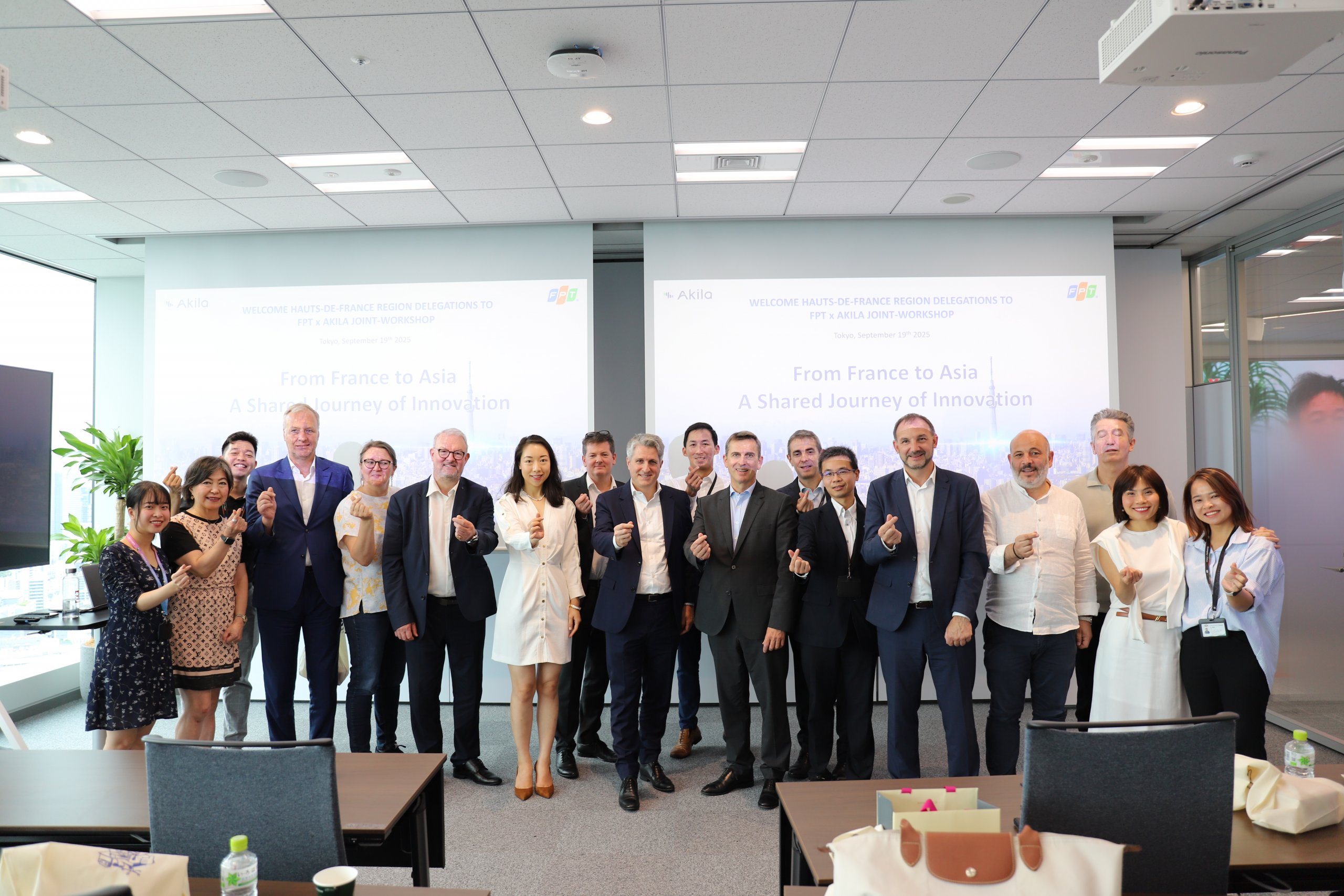 Akila and FPT Welcome Hauts-de-France Delegation in Tokyo to Strengthen Franco-Japanese Partnerships in Digital Transformation